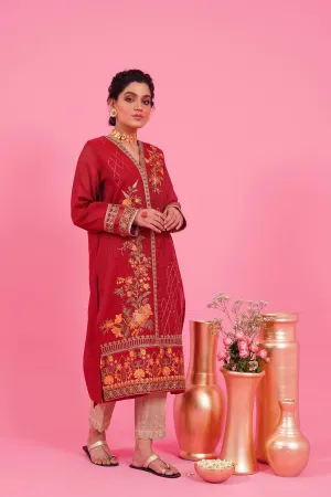 2 Piece Dyed Lurex Suit