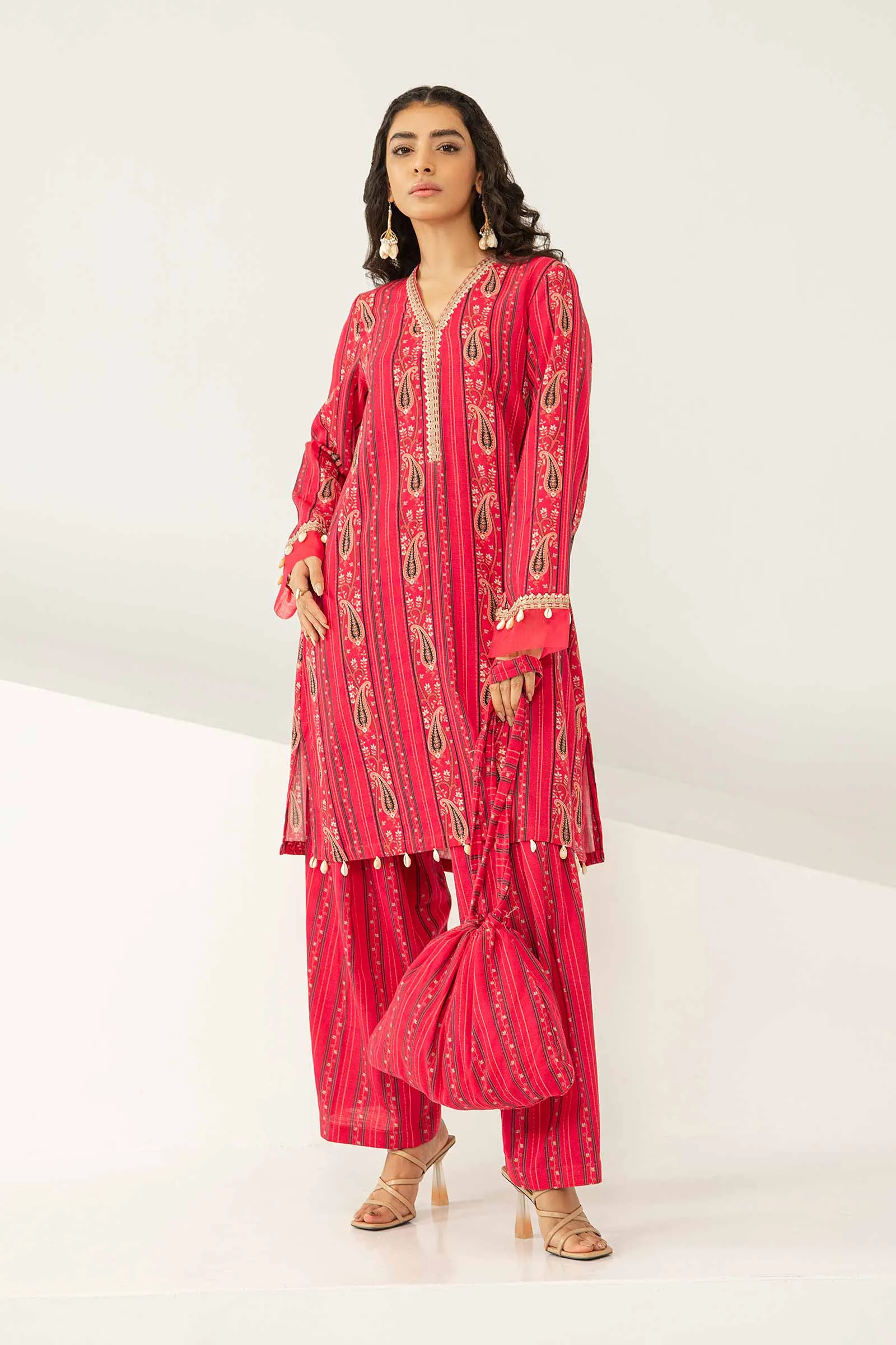 2 Piece - Khaddar Suit | MB-US23-206-A