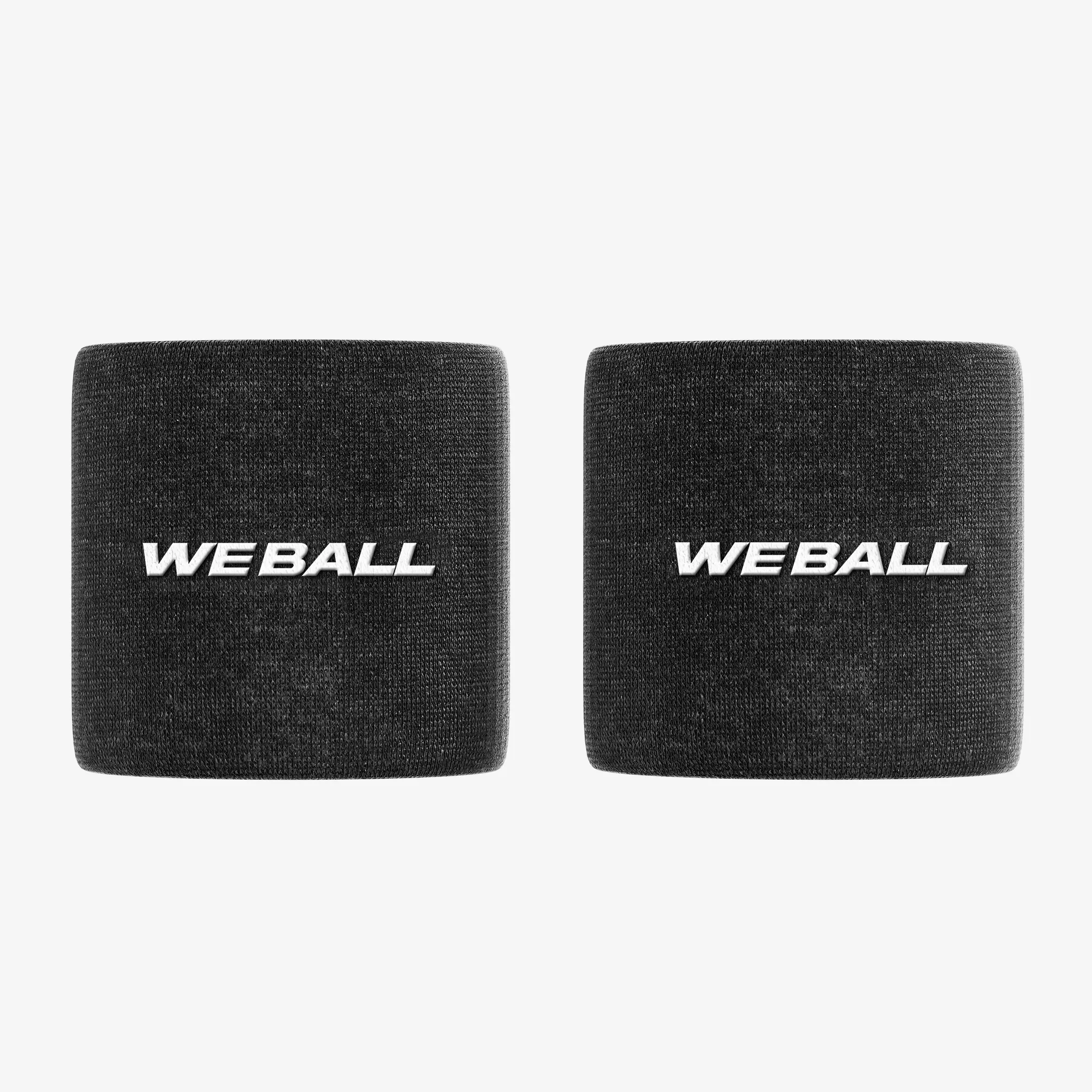 3" WRISTBANDS (BLACK, 2-PACK)