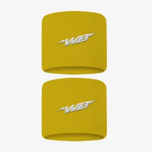 3" WRISTBANDS (GOLD, 2-PACK)