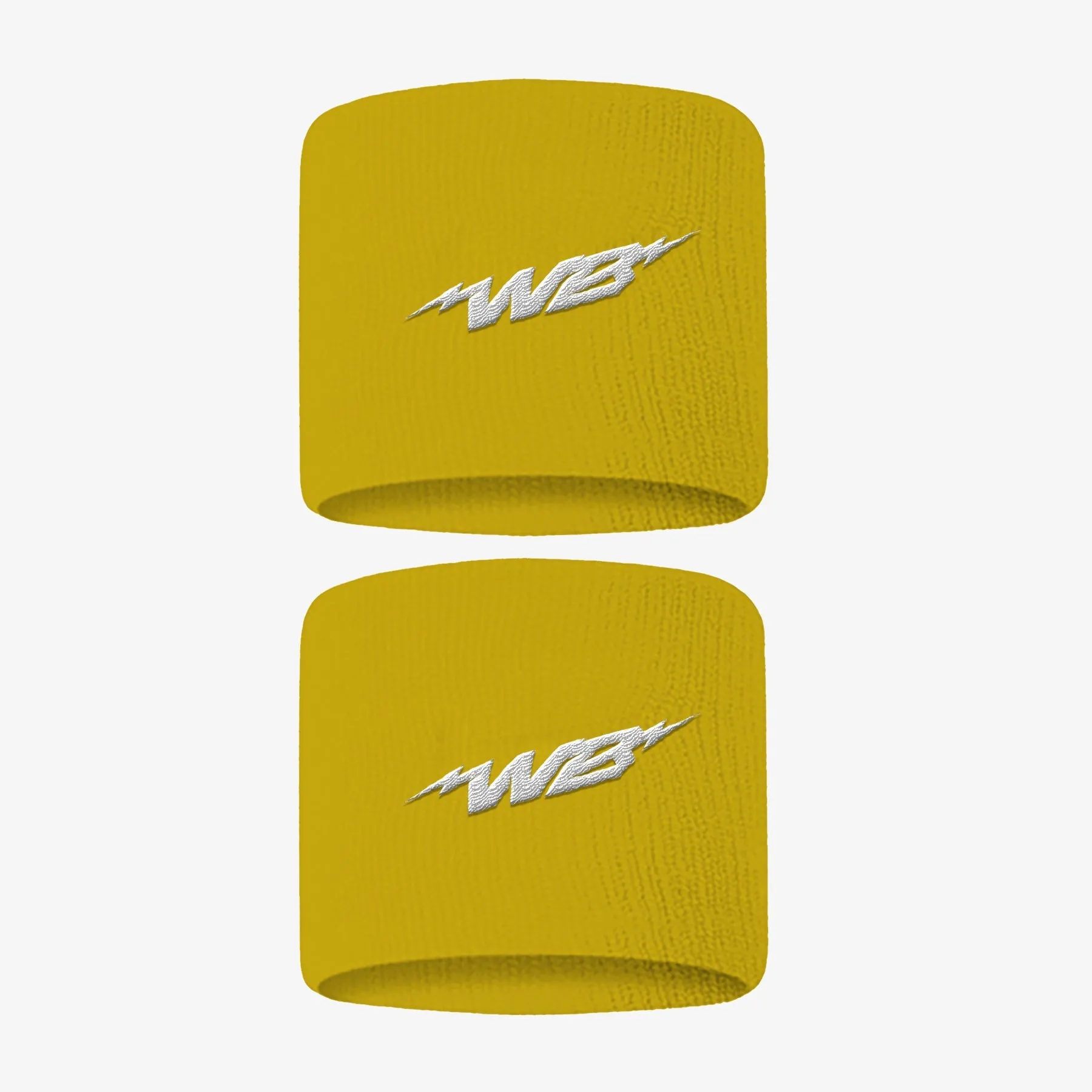 3" WRISTBANDS (GOLD, 2-PACK)