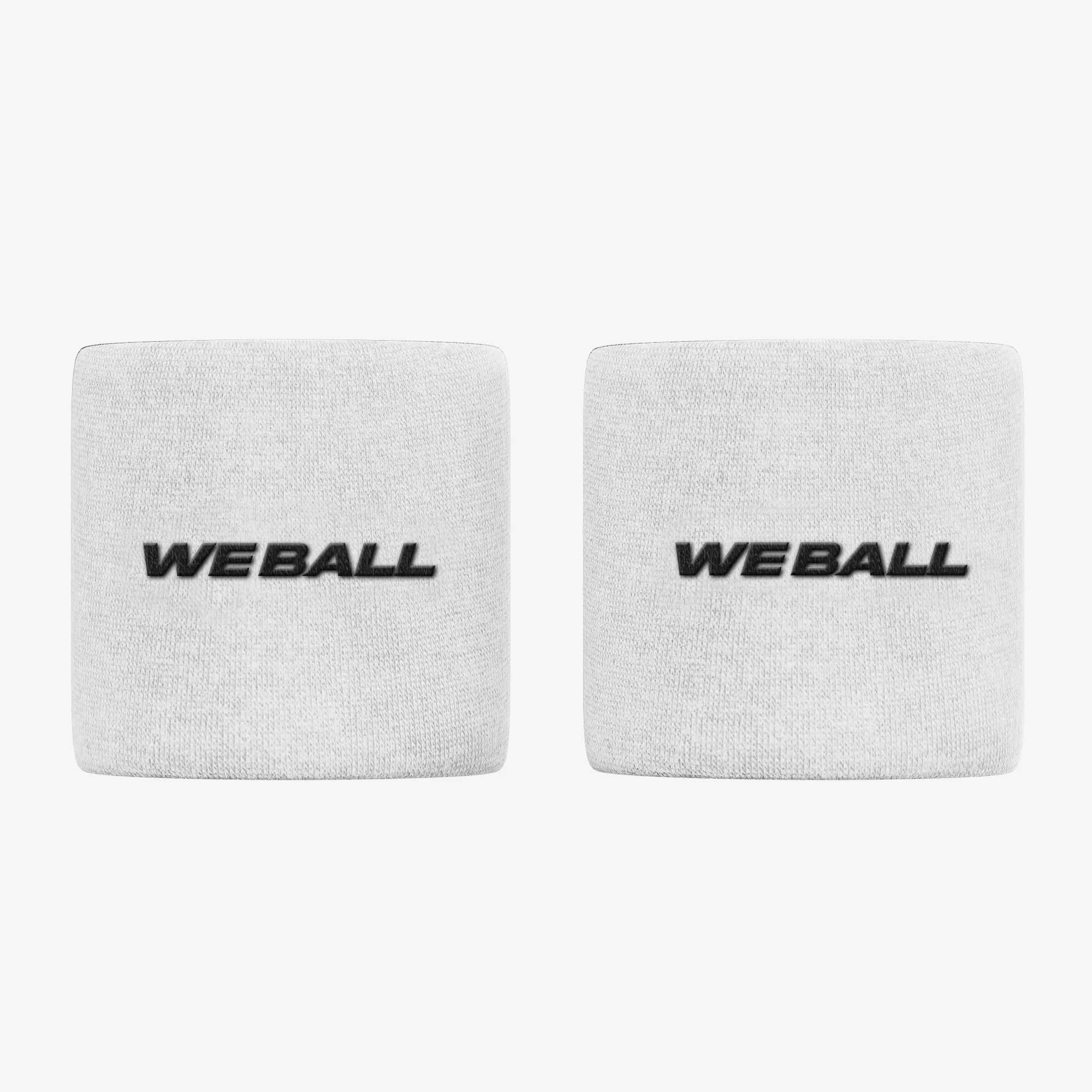 3" WRISTBANDS (WHITE, 2-PACK)