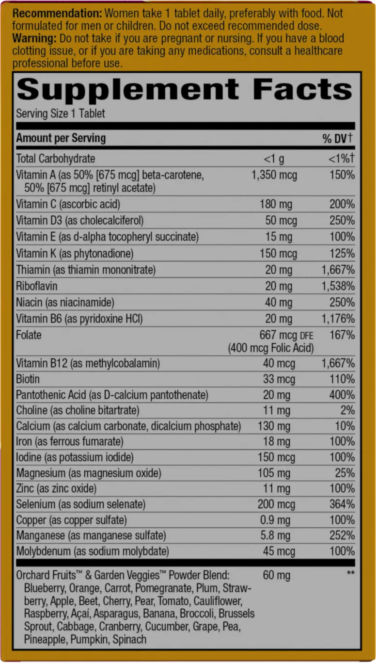 Alive!® Women's Ultra Multivitamin