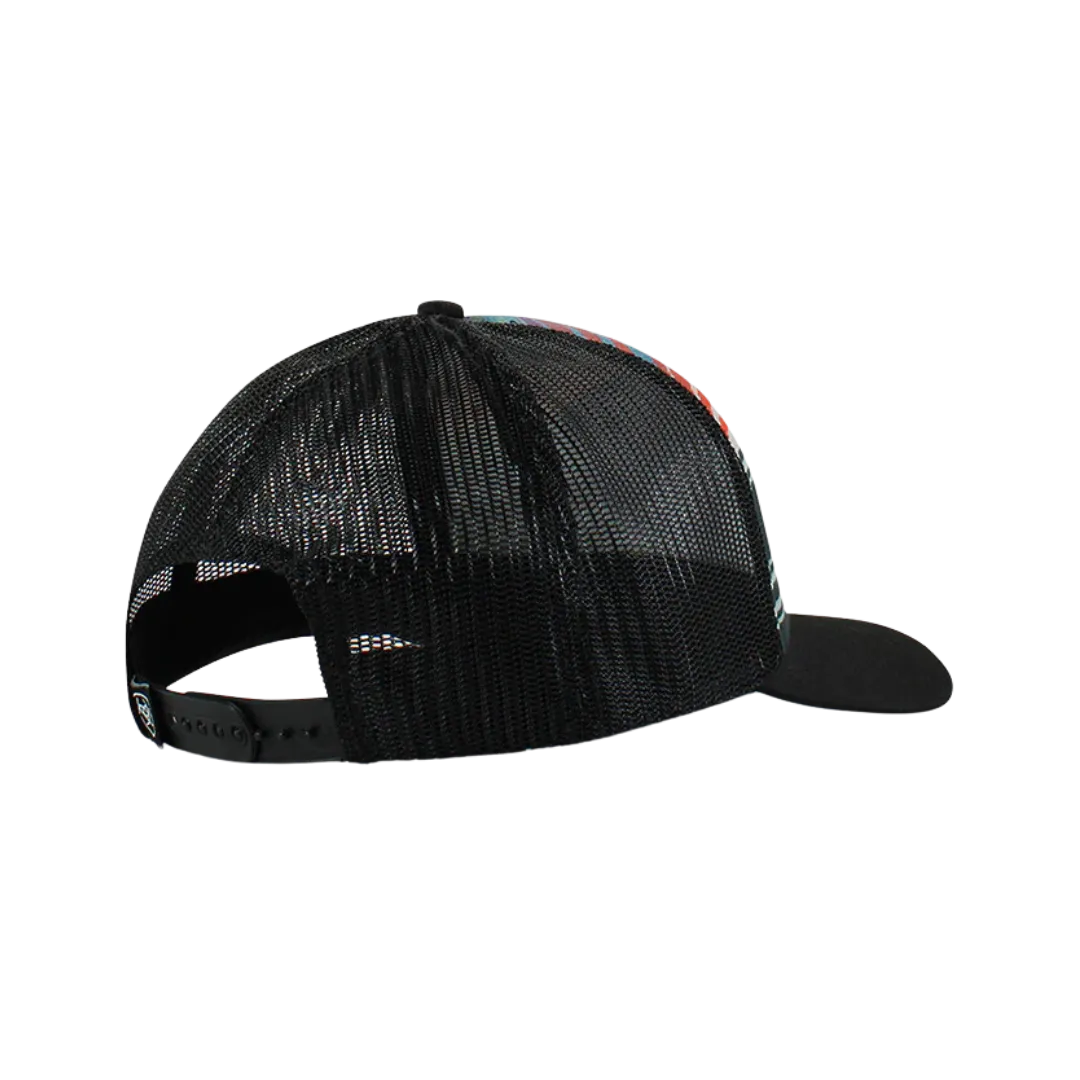Ariat M&F Multicolored Horizontal Striped Mesh Cap