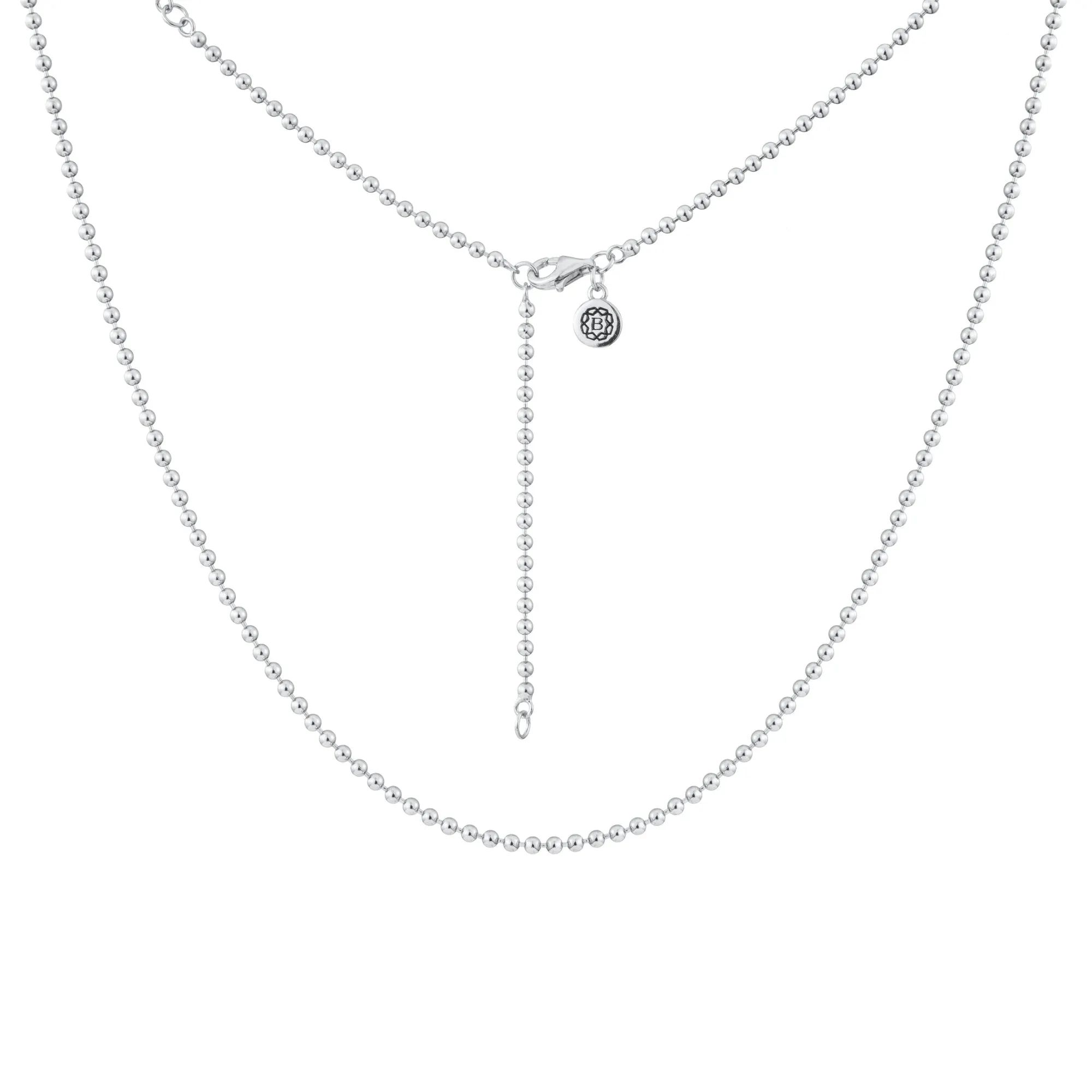 Beaded Ball Chain Necklace