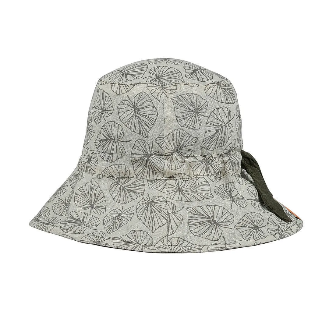 BEDHEAD- VACATIONER REVERSIBLE ADULT SUNHAT: OLIVE