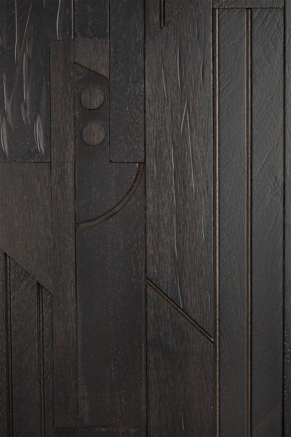 Black Teak Industrial Sideboard | Ethnicraft Mosaic