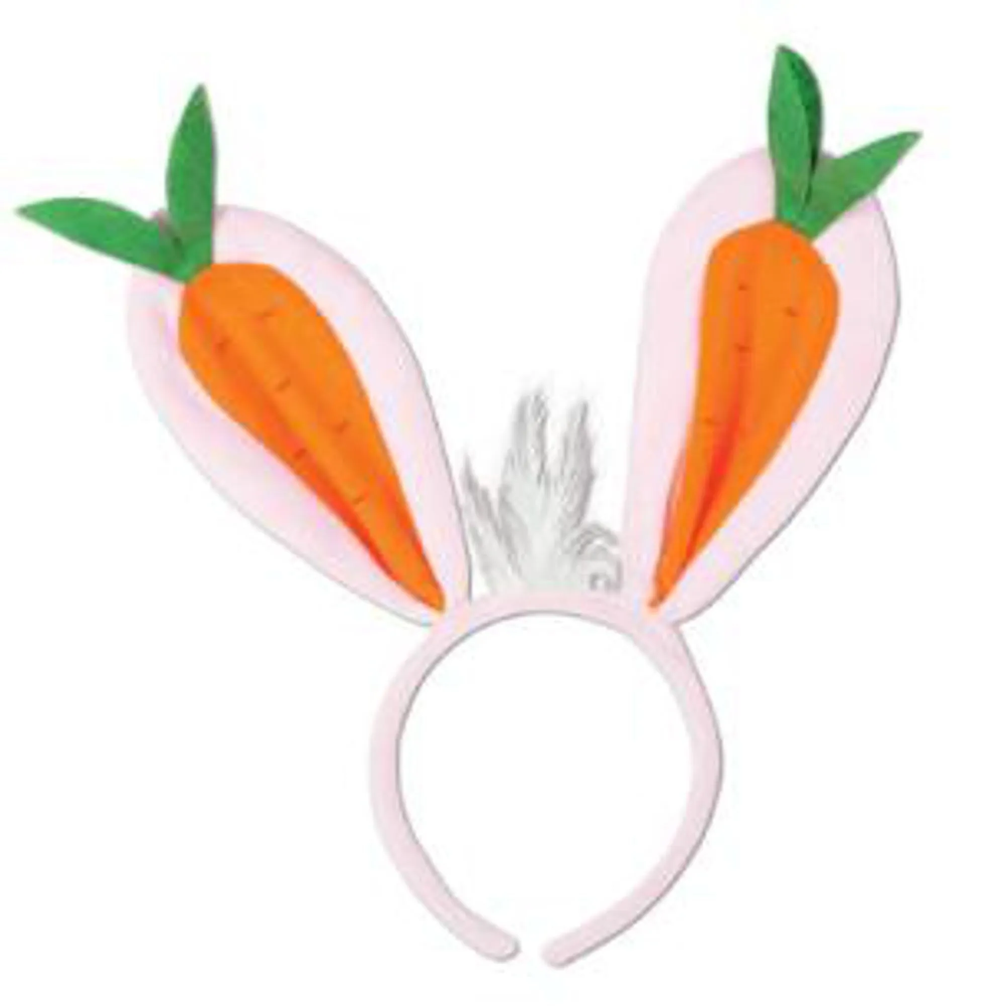 Boppers and Headbands Easter Carrot Ears Headband for Festive Fun (1/Pk)