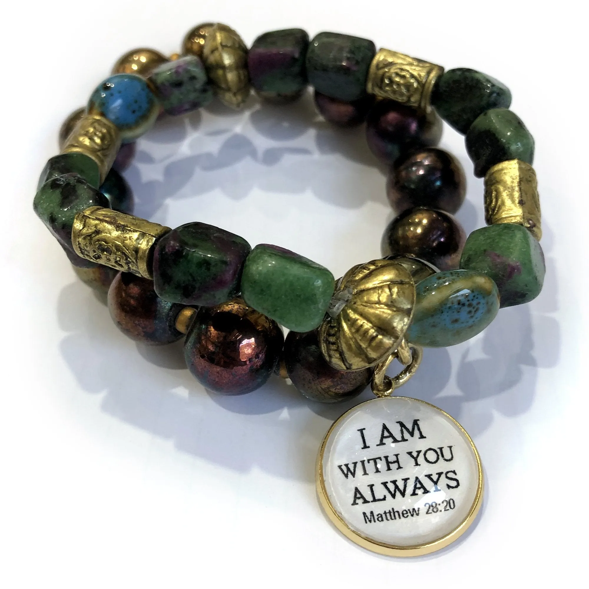 Colorful Positivity & Heart Charms Set - Spread Joy, Love, and Hope