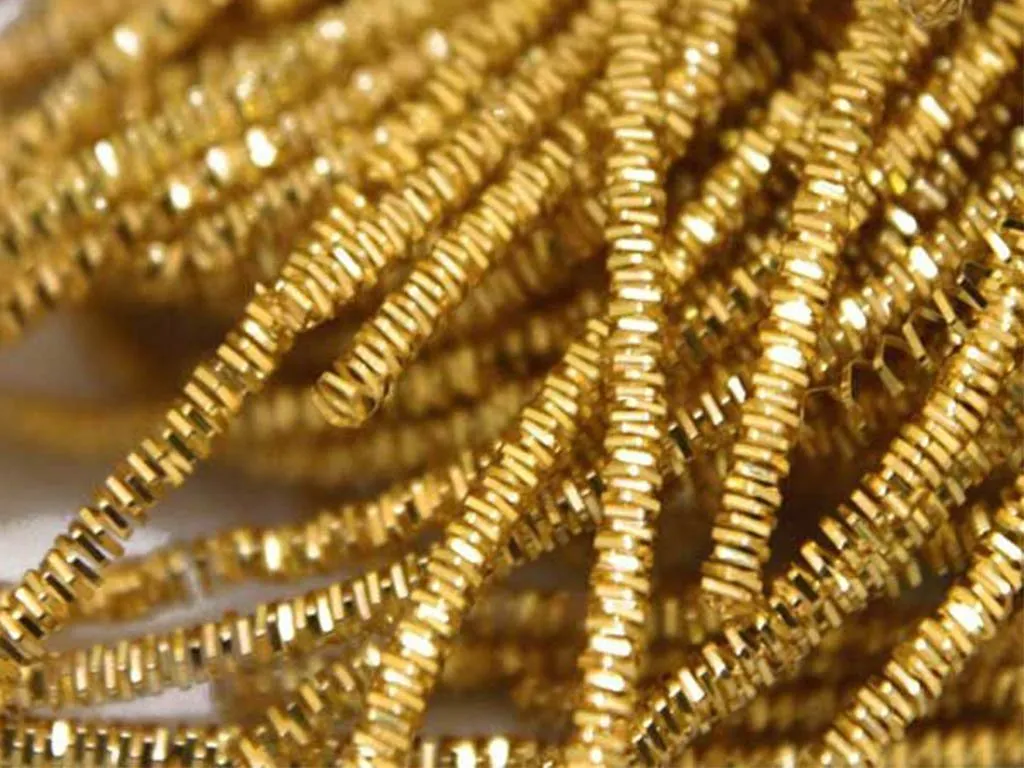 Dark Gold Nakshi / Bullion Wire (Wholesale)
