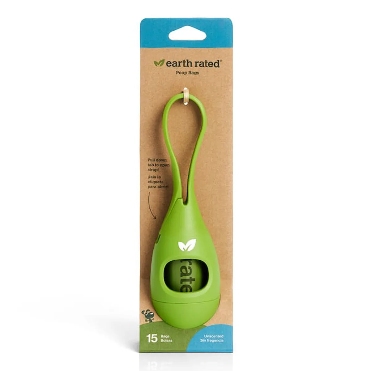 Earth Rated Poop Bag Dispenser 2.0 15Ct Unscented