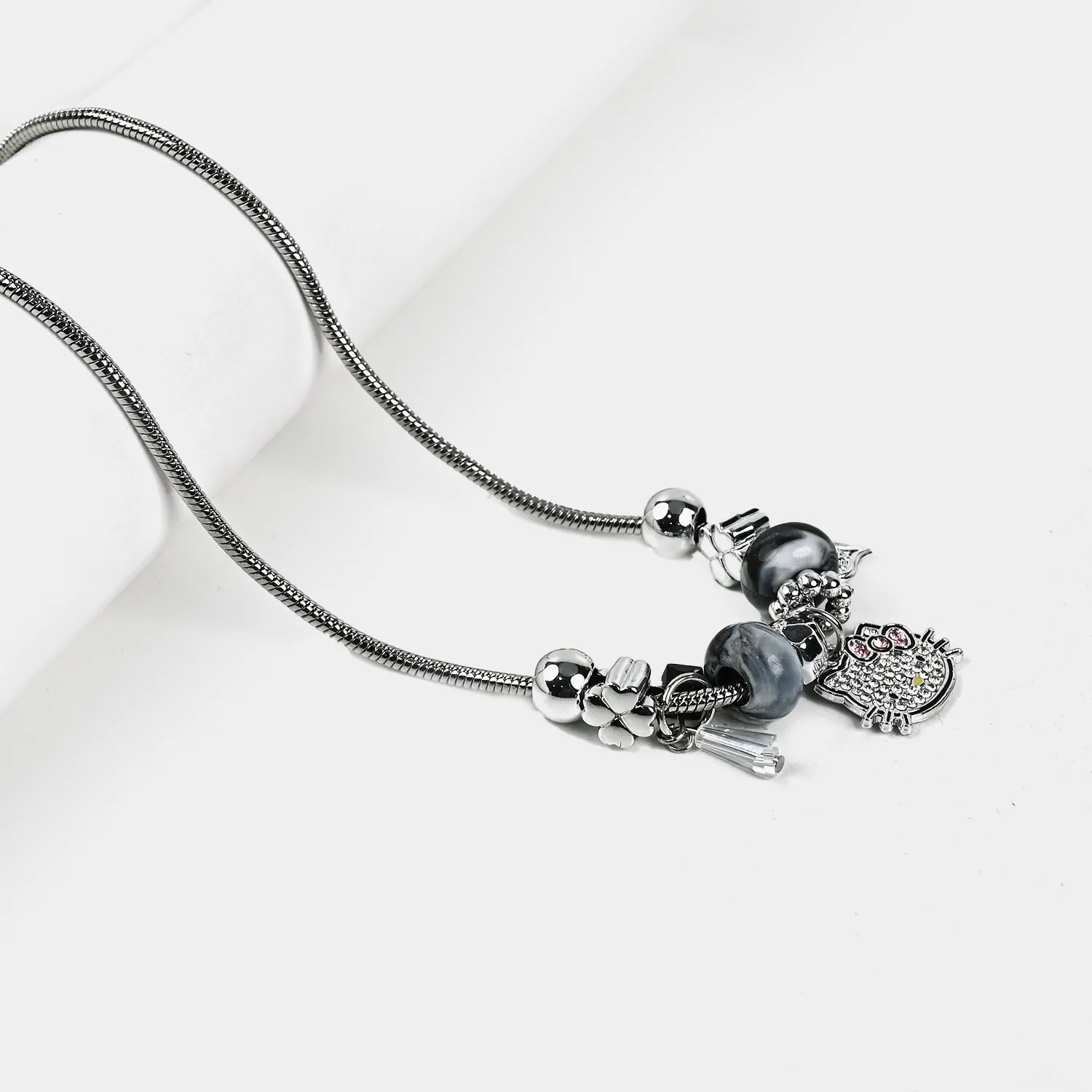Elegant Silver-Tone Necklace