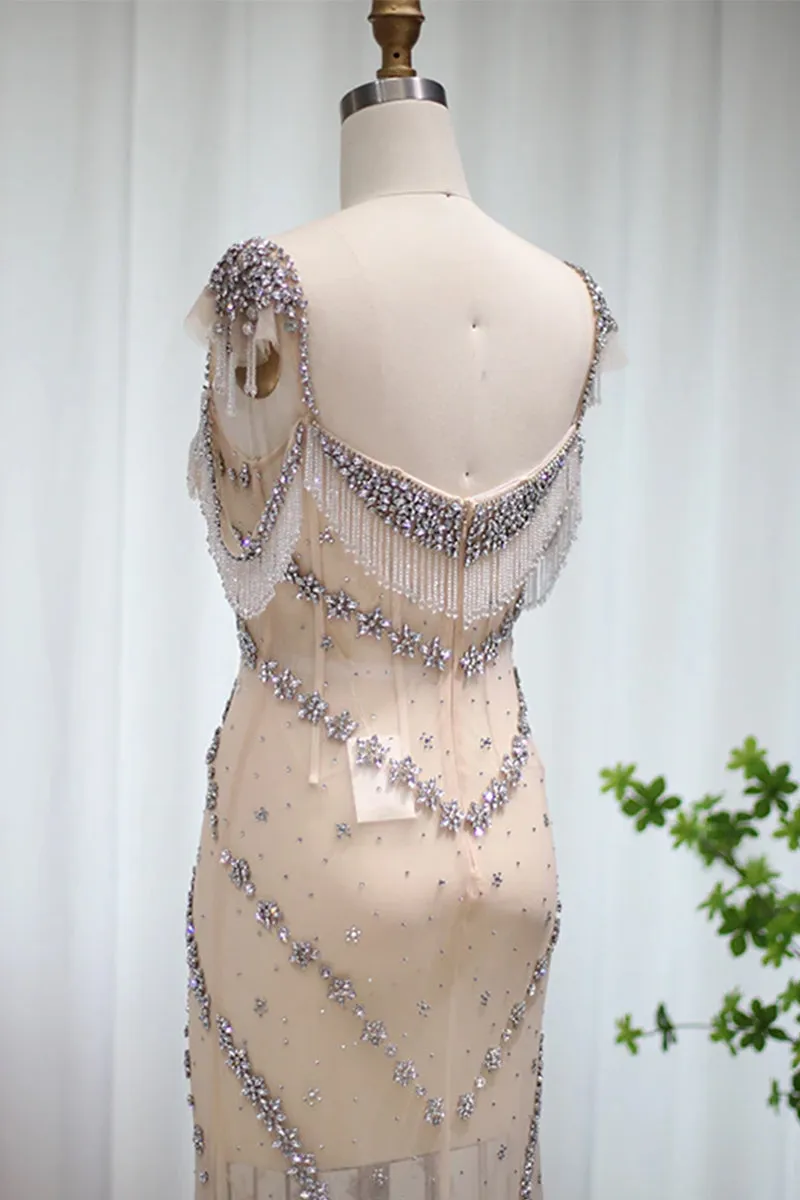 Eliza Doolittle Graceful Beaded Maxi Dress