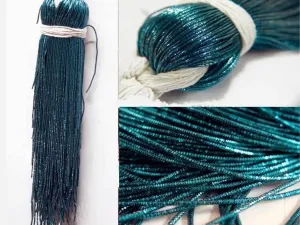 Enamel Blue Nakshi / Bullion Wire