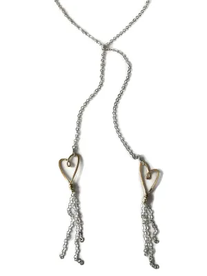 Fringe Hearts Lariat