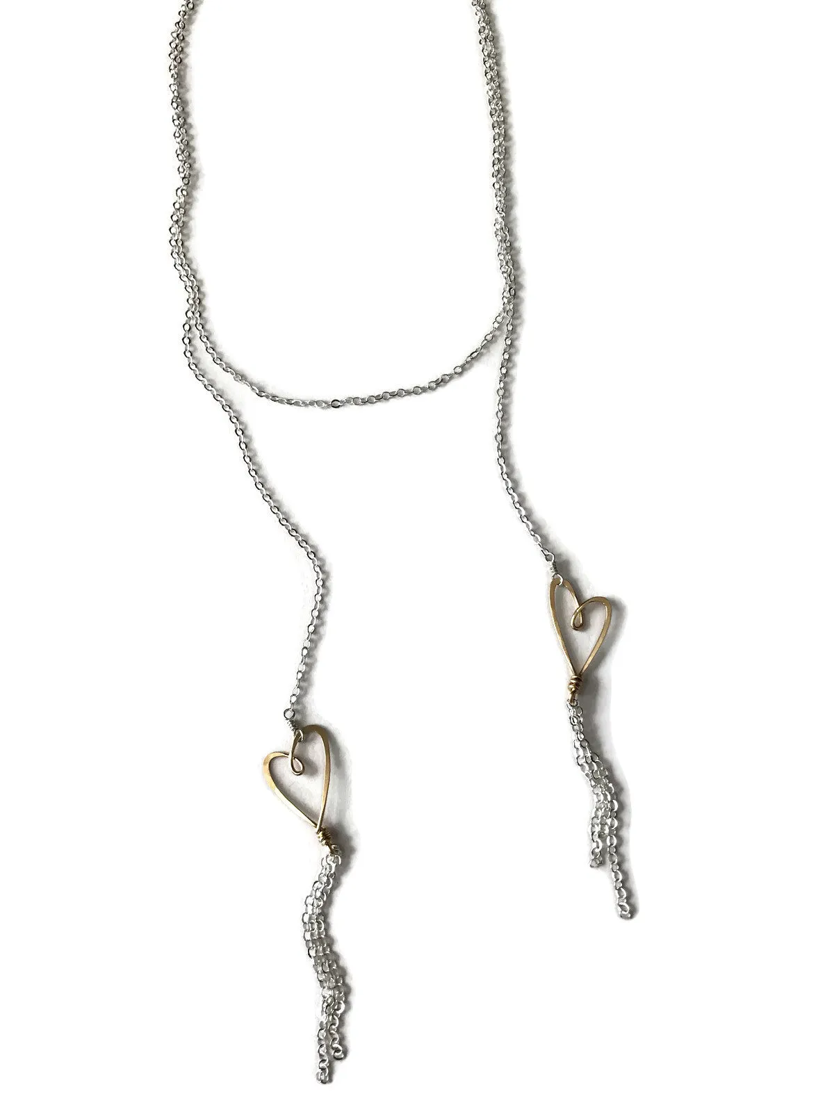 Fringe Hearts Lariat