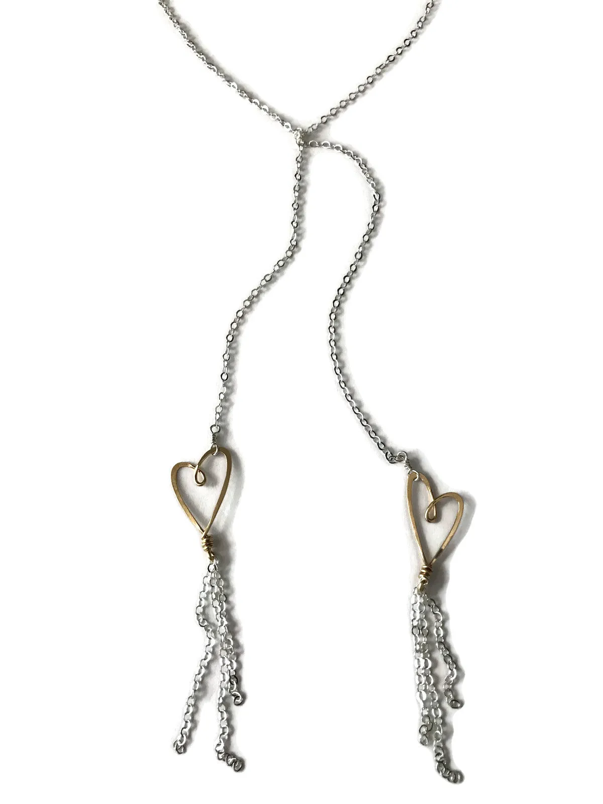 Fringe Hearts Lariat