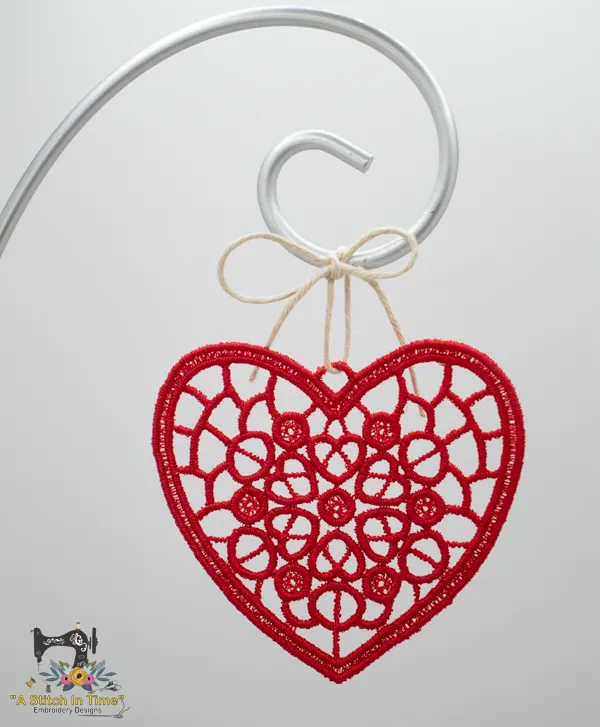 FSL Heart Charm