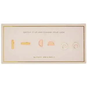 Geo Stud Earring Set