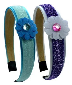 Glitter Daisy Flower Arch Headband - 8 Colors!!