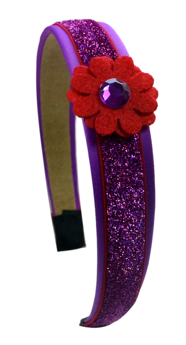 Glitter Daisy Flower Arch Headband - 8 Colors!!