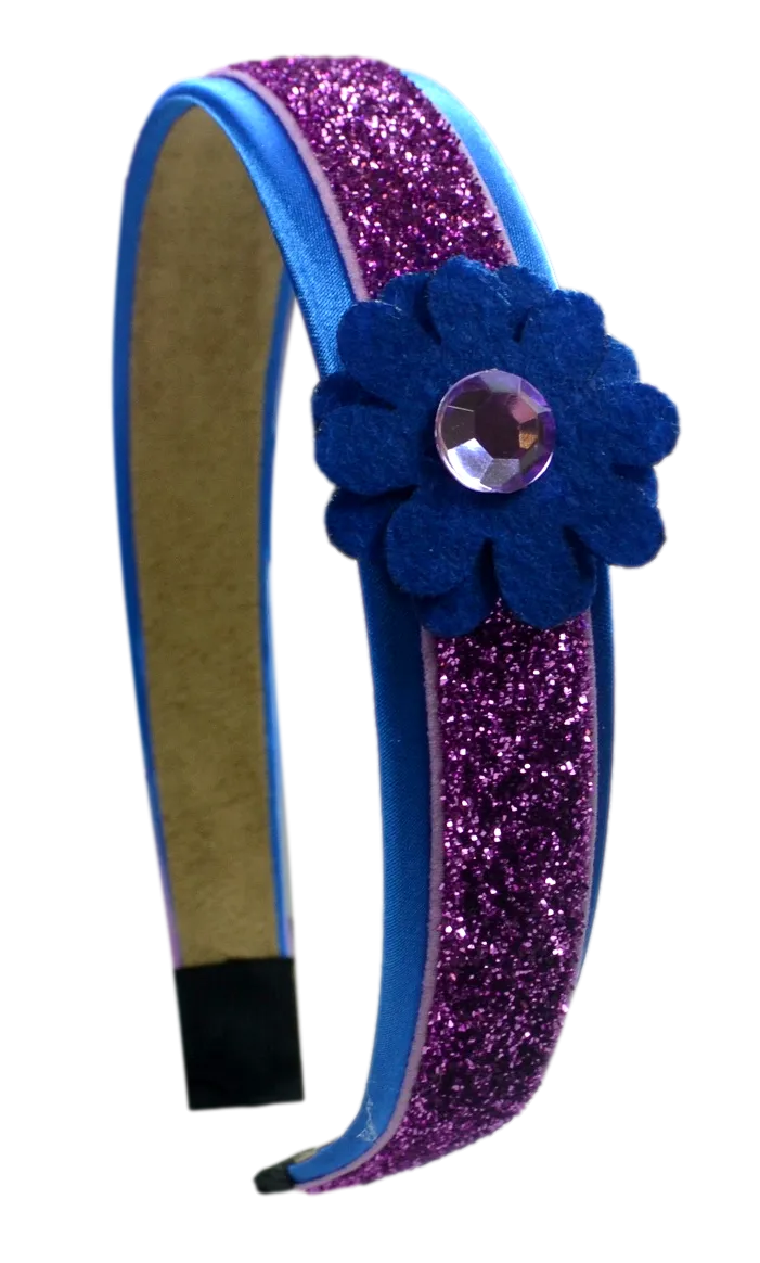 Glitter Daisy Flower Arch Headband - 8 Colors!!