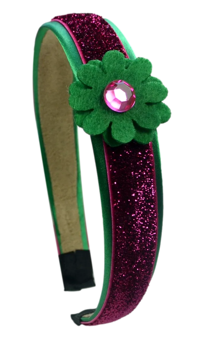 Glitter Daisy Flower Arch Headband - 8 Colors!!