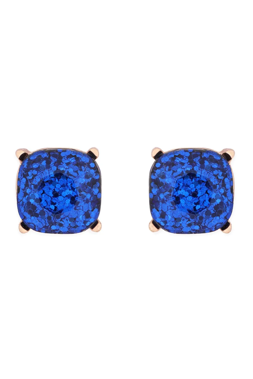 Glitter Epoxy Stud Earrings