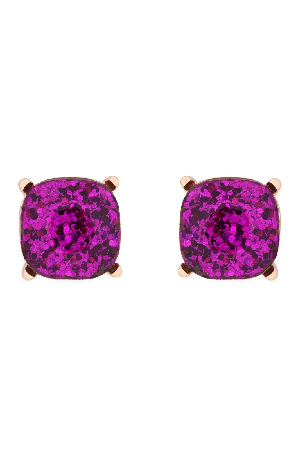 Glitter Epoxy Stud Earrings