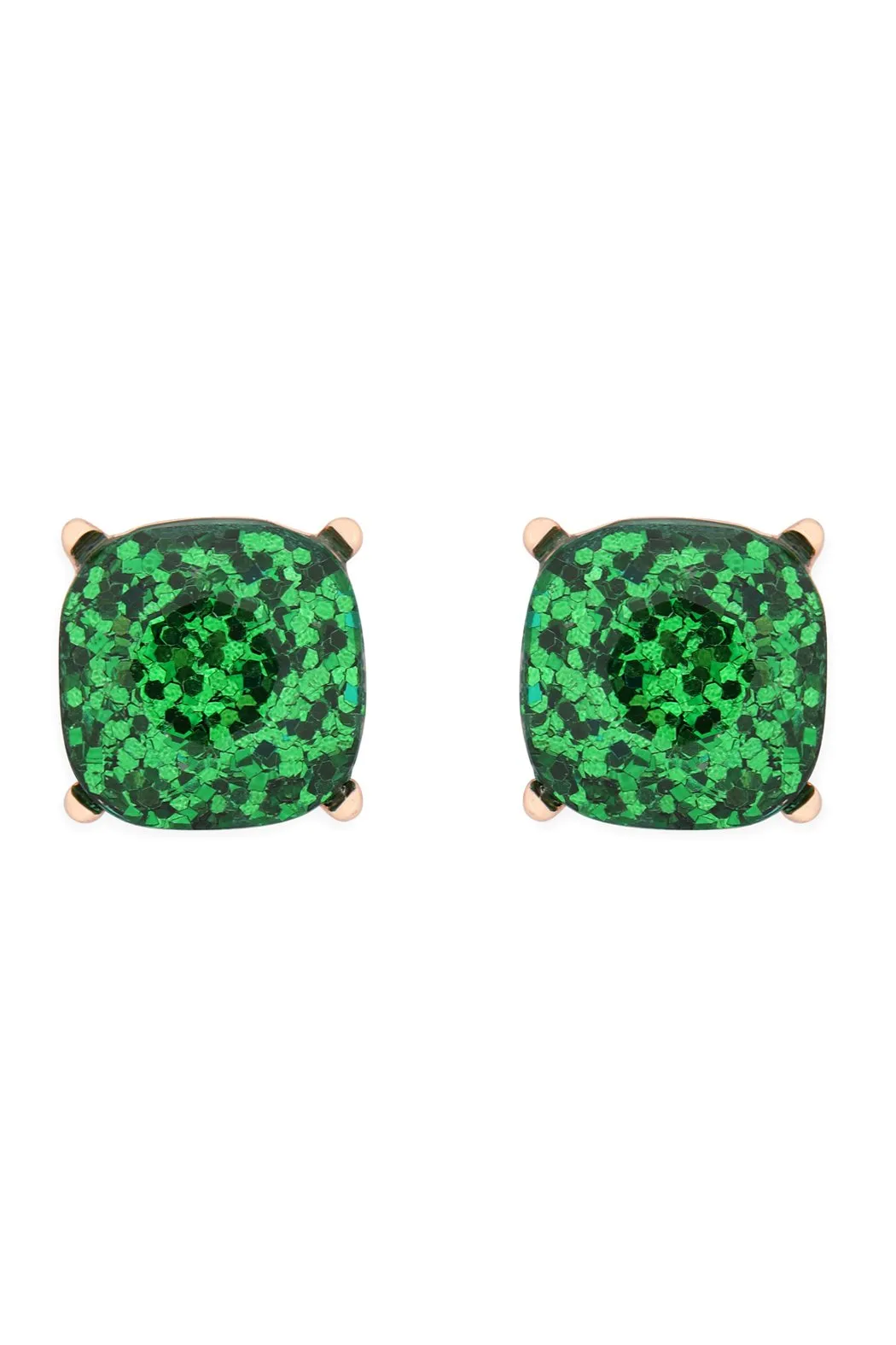Glitter Epoxy Stud Earrings
