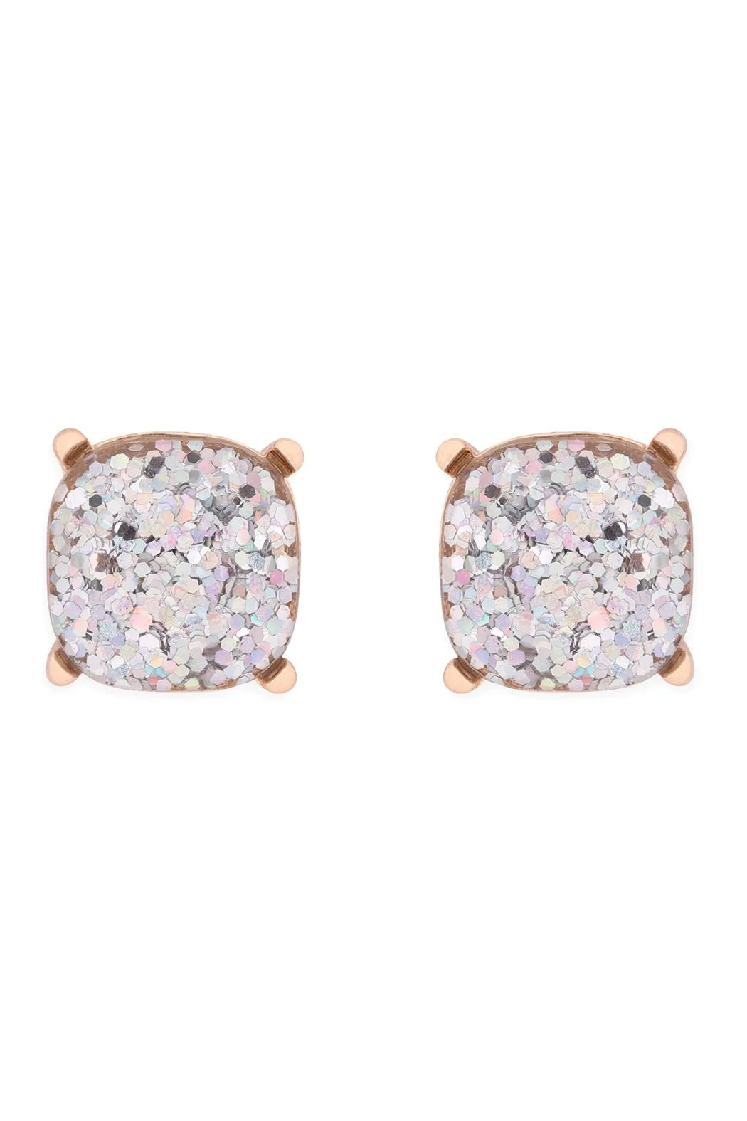 Glitter Epoxy Stud Earrings