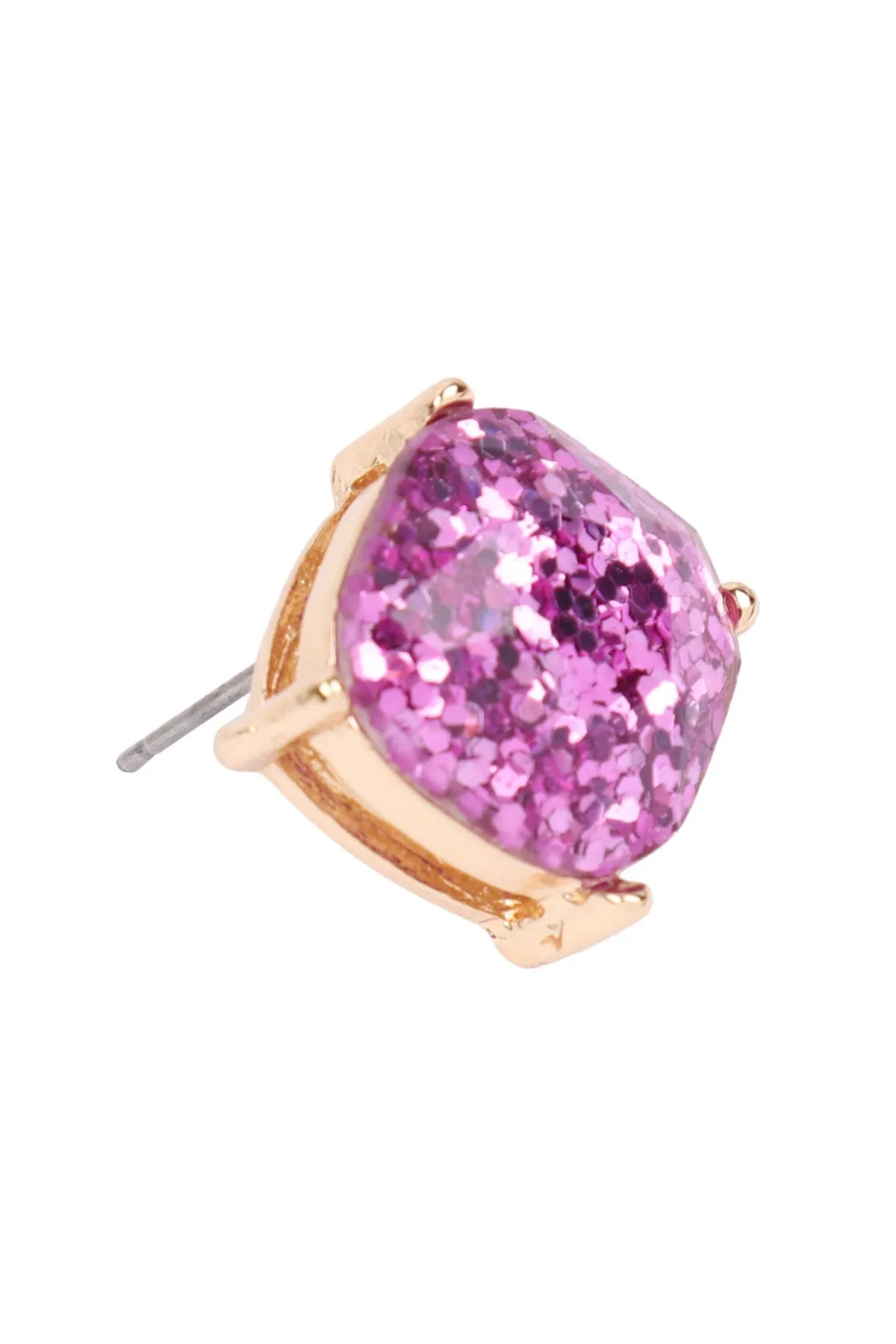 Glitter Epoxy Stud Earrings