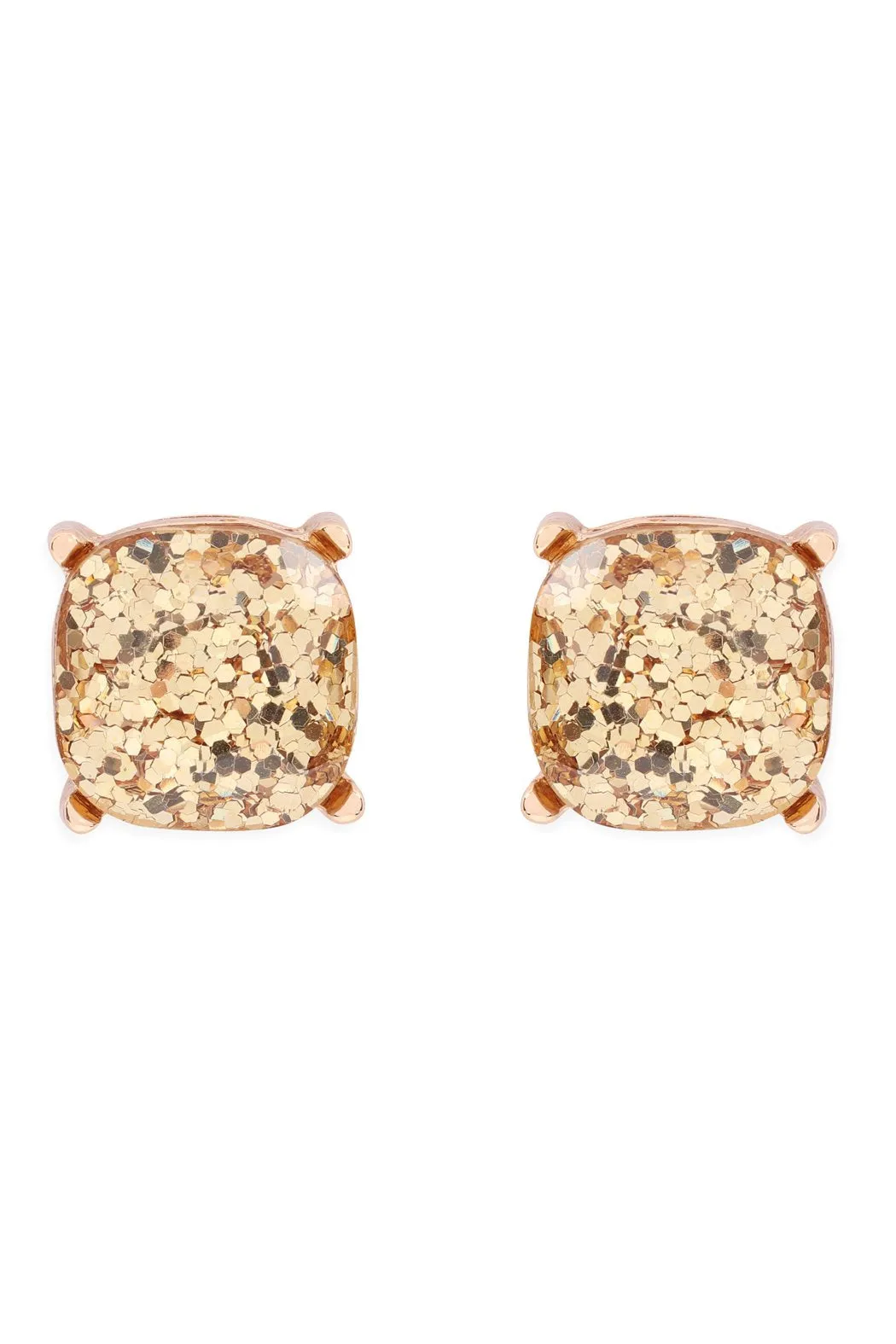 Glitter Epoxy Stud Earrings