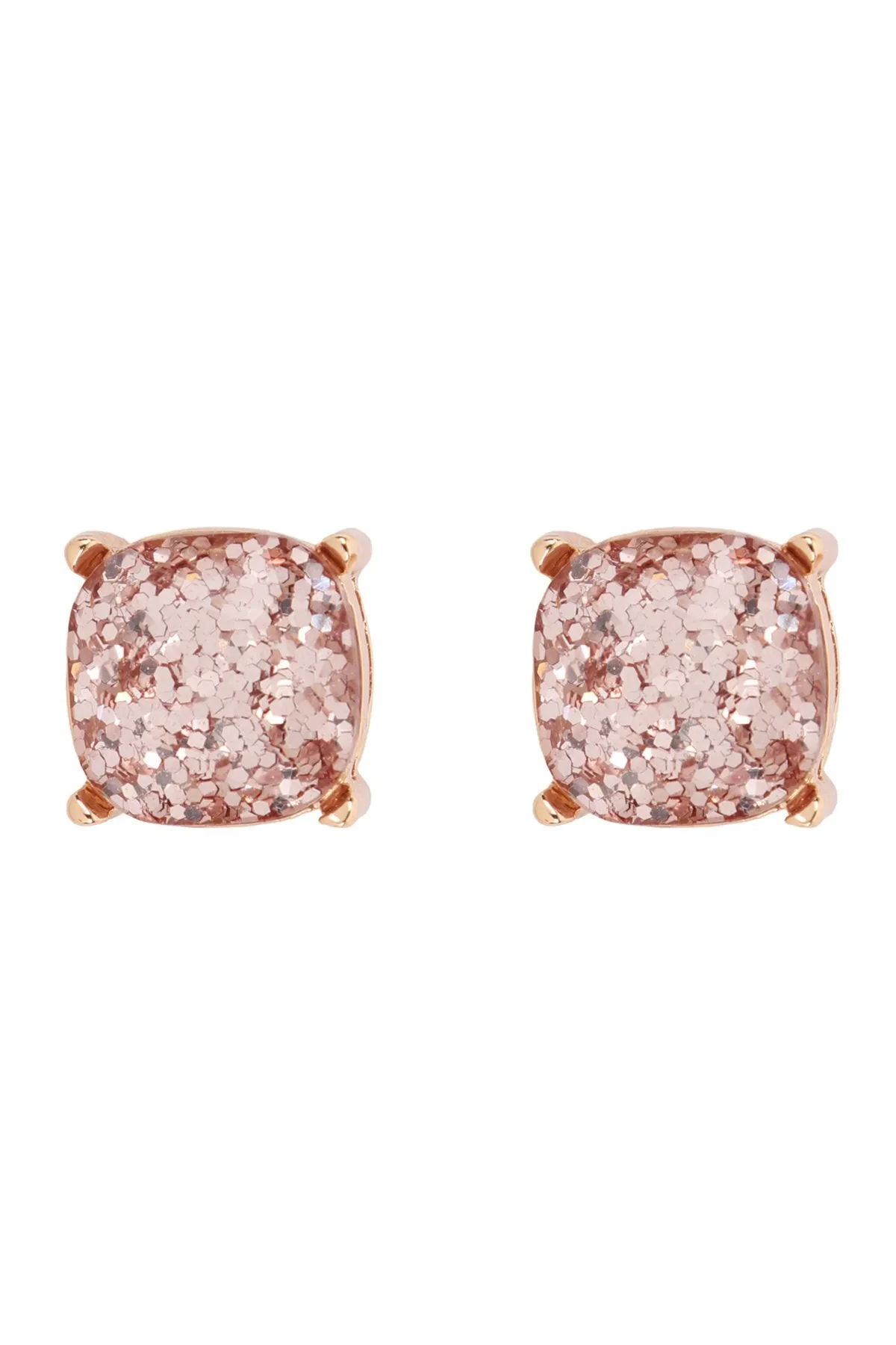 Glitter Epoxy Stud Earrings