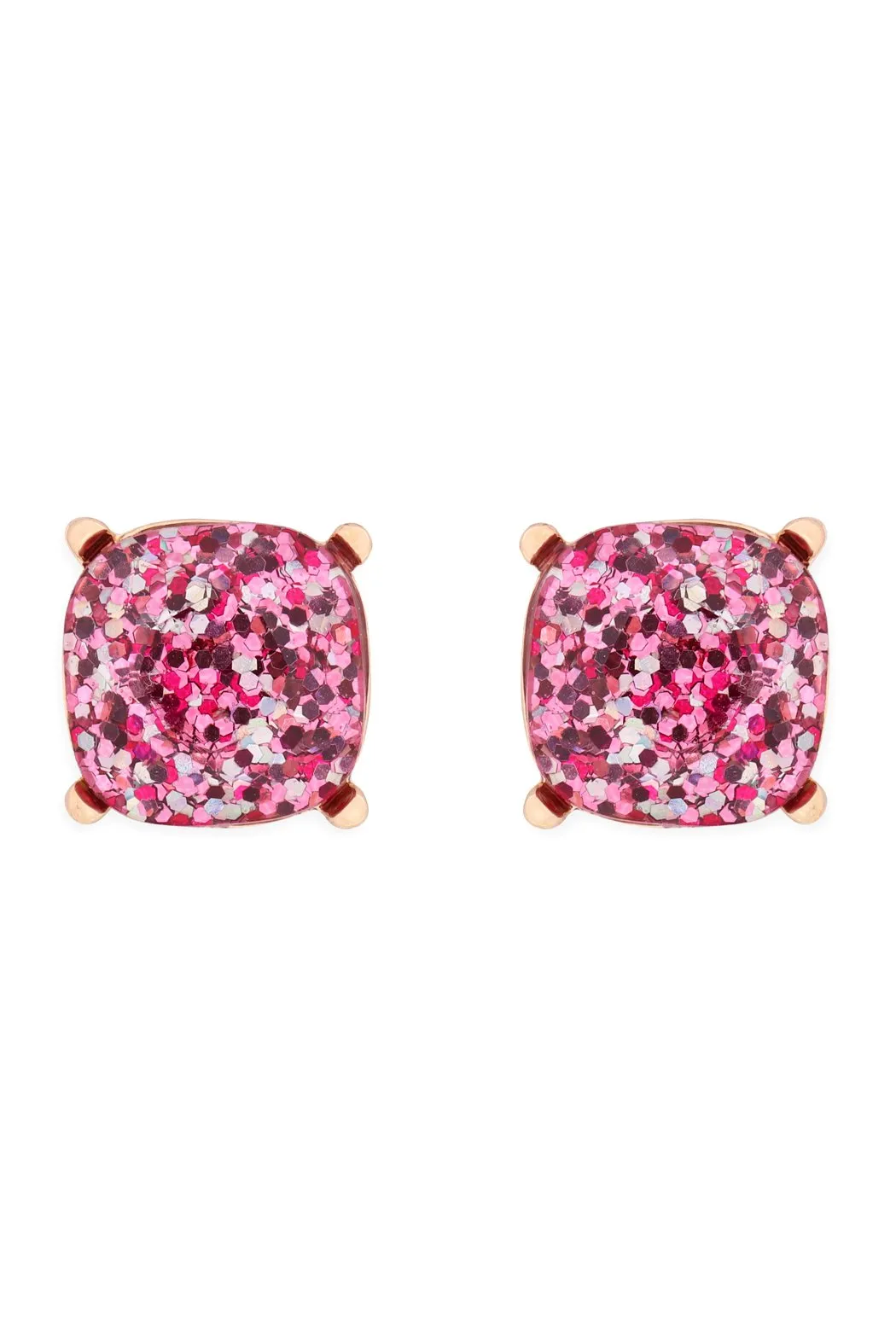 Glitter Epoxy Stud Earrings