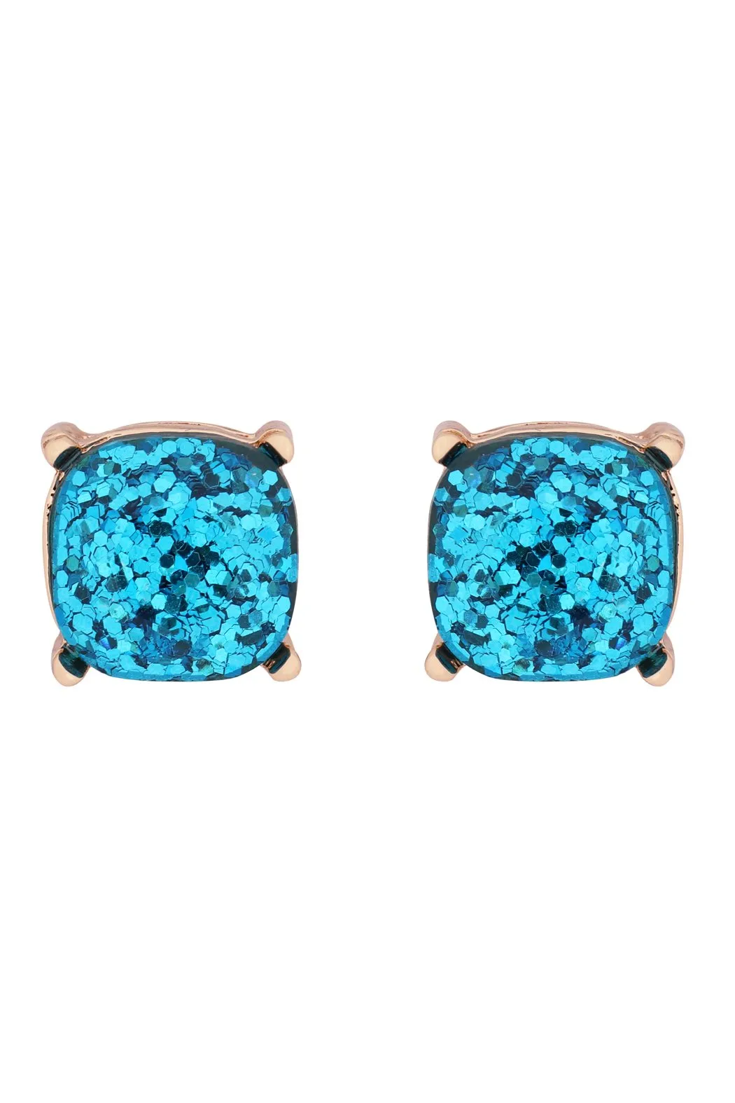 Glitter Epoxy Stud Earrings