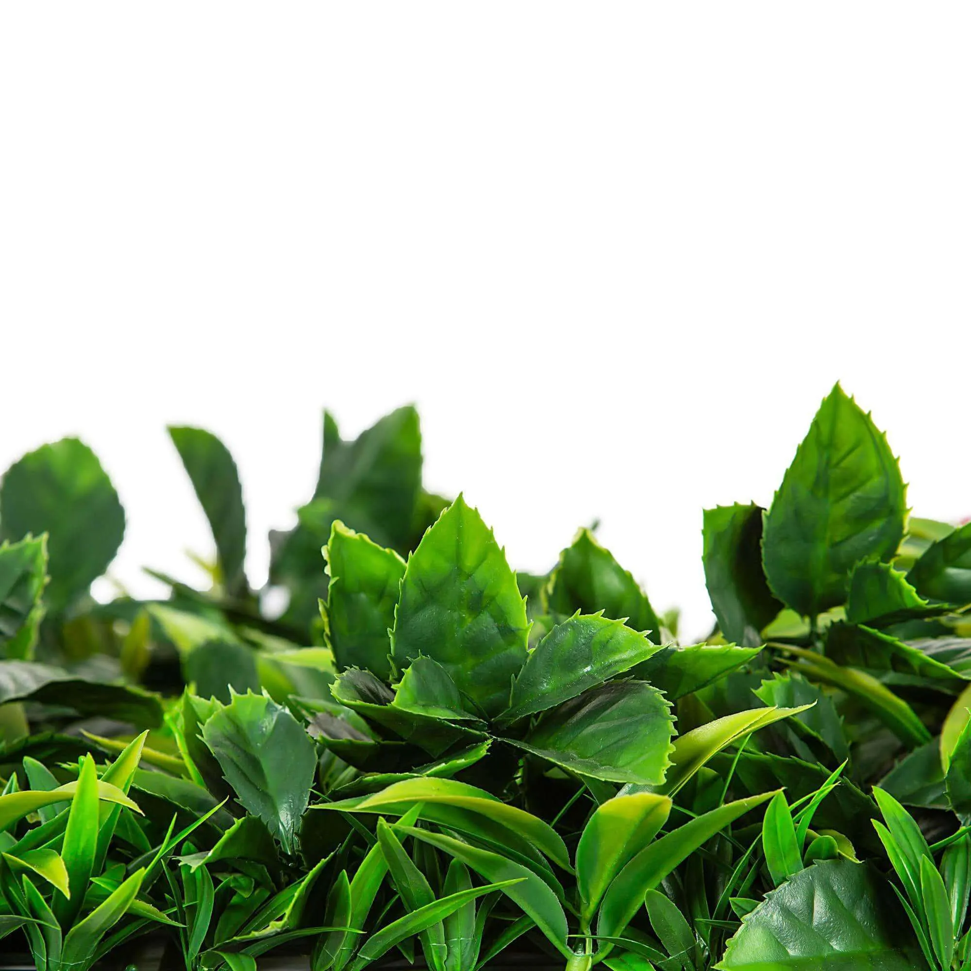 Green Meadows Artificial Vertical Garden / Fake Green Wall 1m x 1m UV Resistant