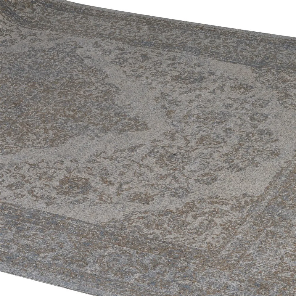 Grey Patterned Rug