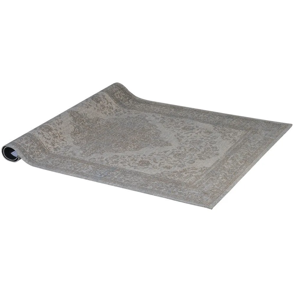 Grey Patterned Rug