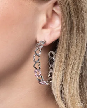 Happier Than Ever - Pink Paparazzi Accessories