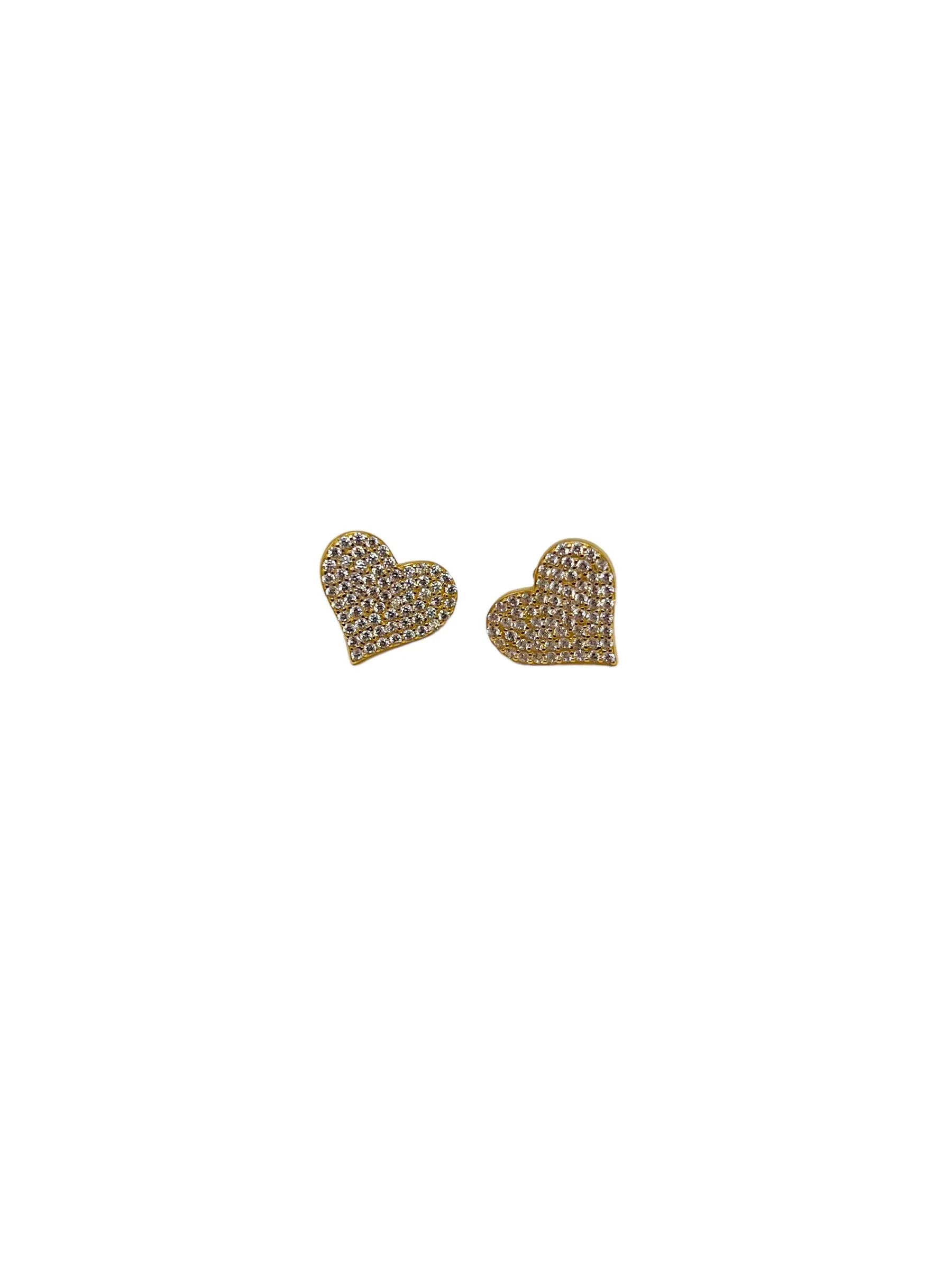 Heart You Post Earrings