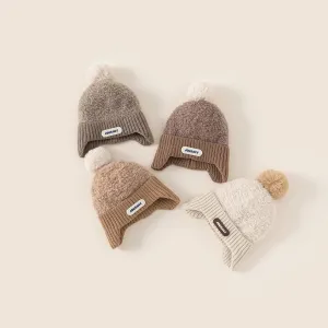 Journey Pom-Pom Knit Earflap Hat
