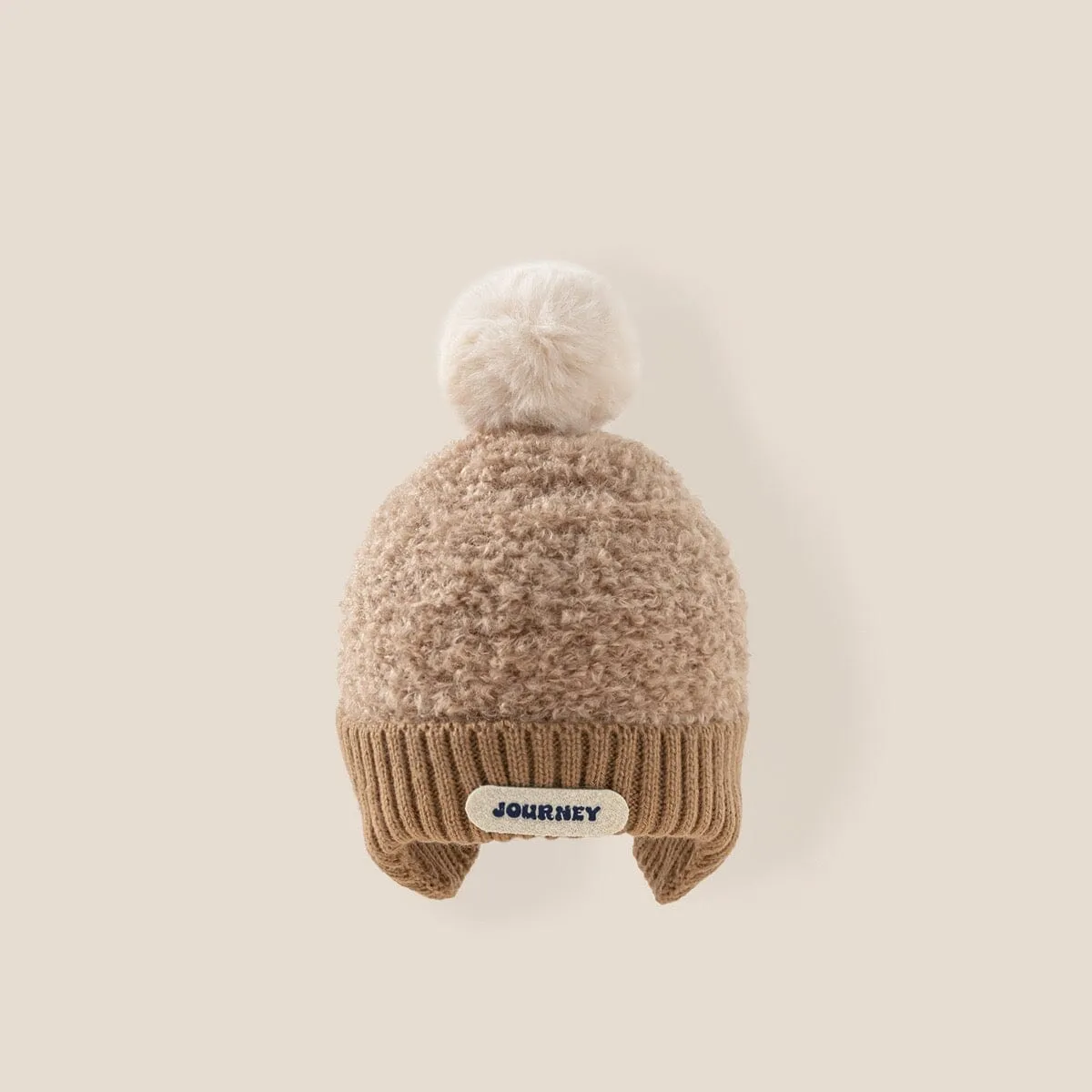 Journey Pom-Pom Knit Earflap Hat