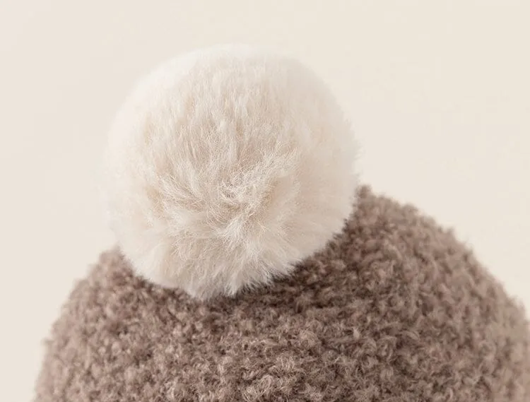 Journey Pom-Pom Knit Earflap Hat