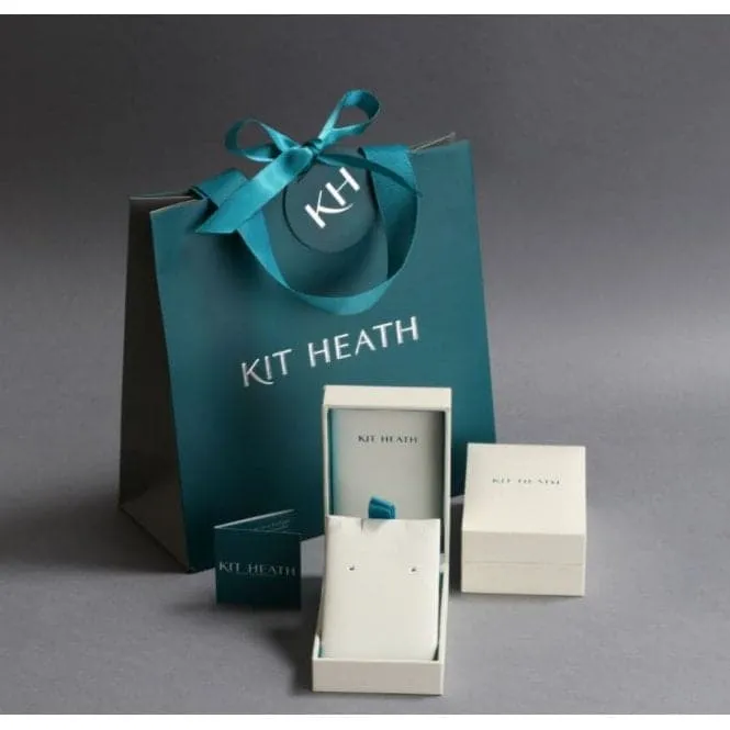 Kit Heath Miniature Sparkle Zirconia Sweet Heart Earrings 40032CZ