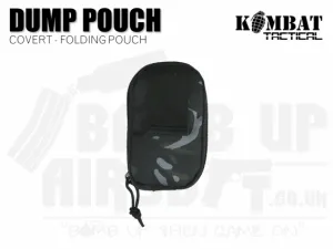 Kombat UK Covert Folding Dump Pouch - BTP Black