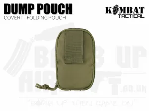 Kombat UK Covert Folding Dump Pouch - Tan