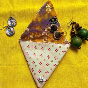 Kutti Samosaas - Upcycled Origami Pouches Pack of 3
