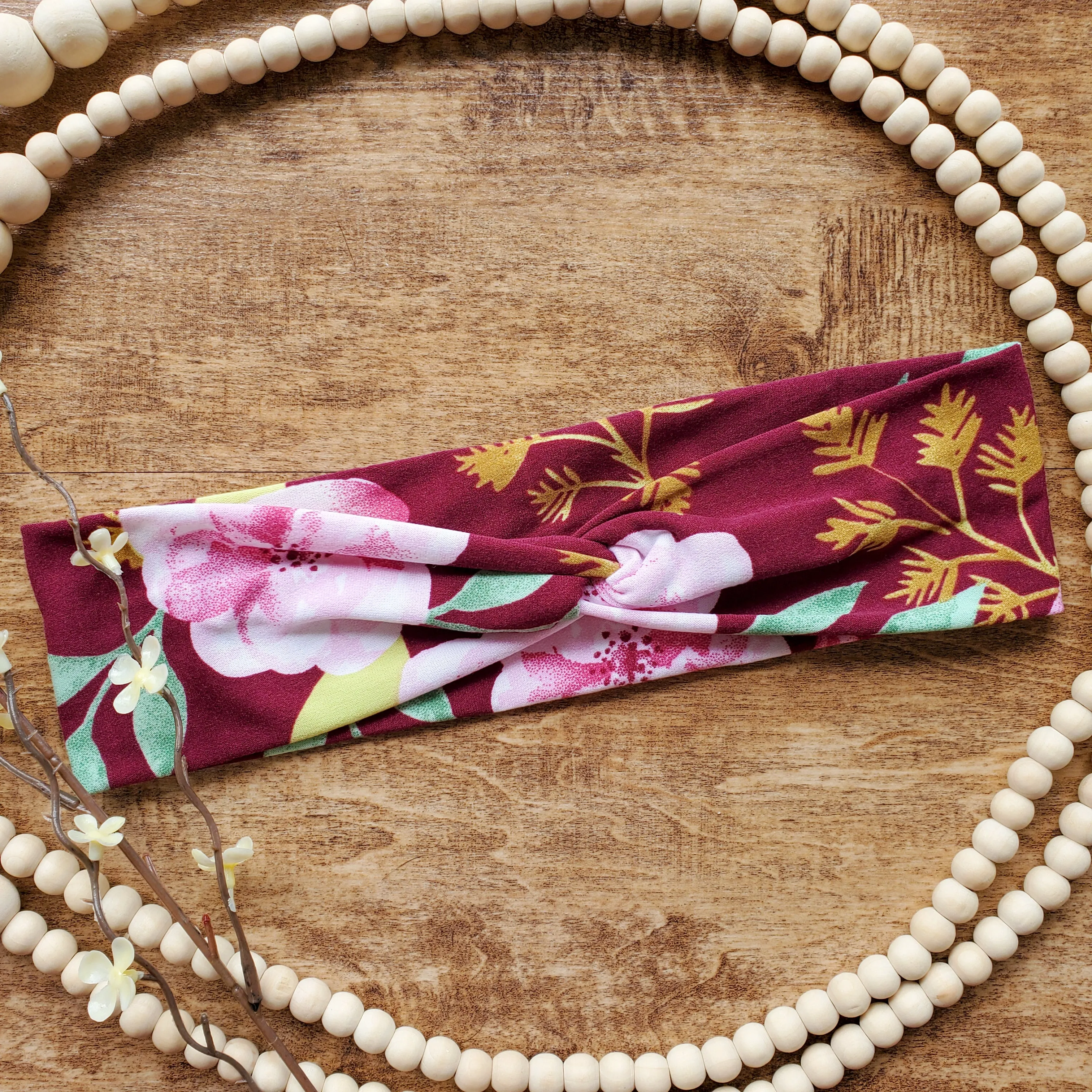 Maroon Floral