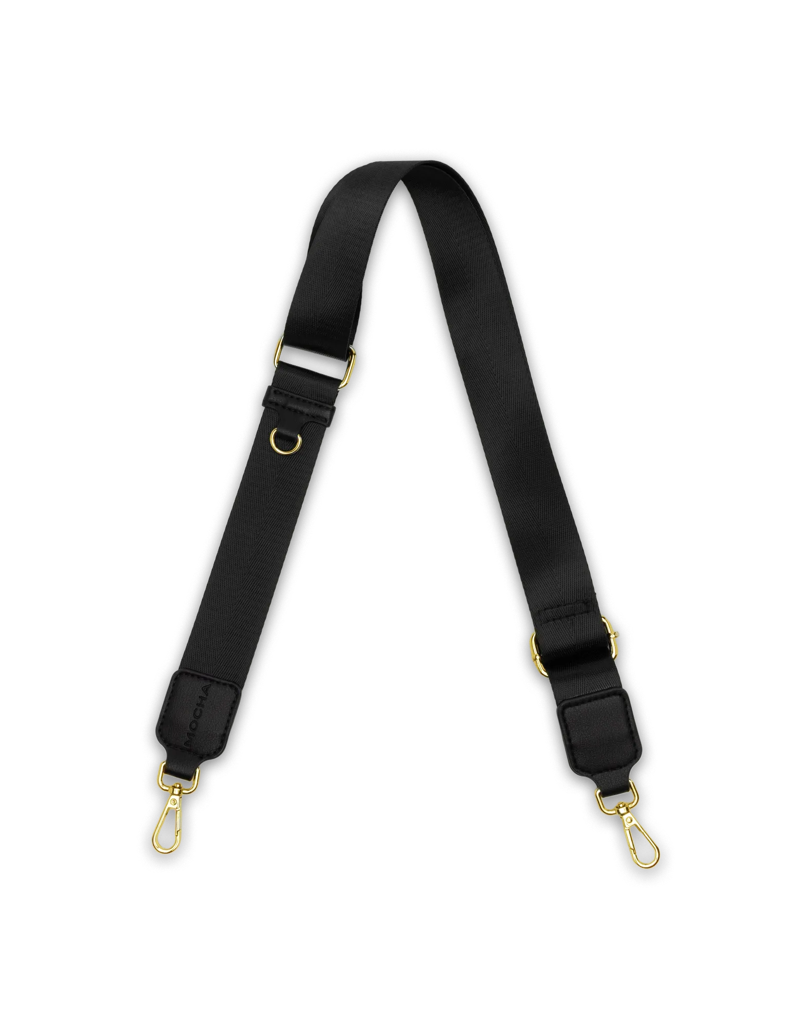 Mocha Ebby Strap - Black/Light Gold